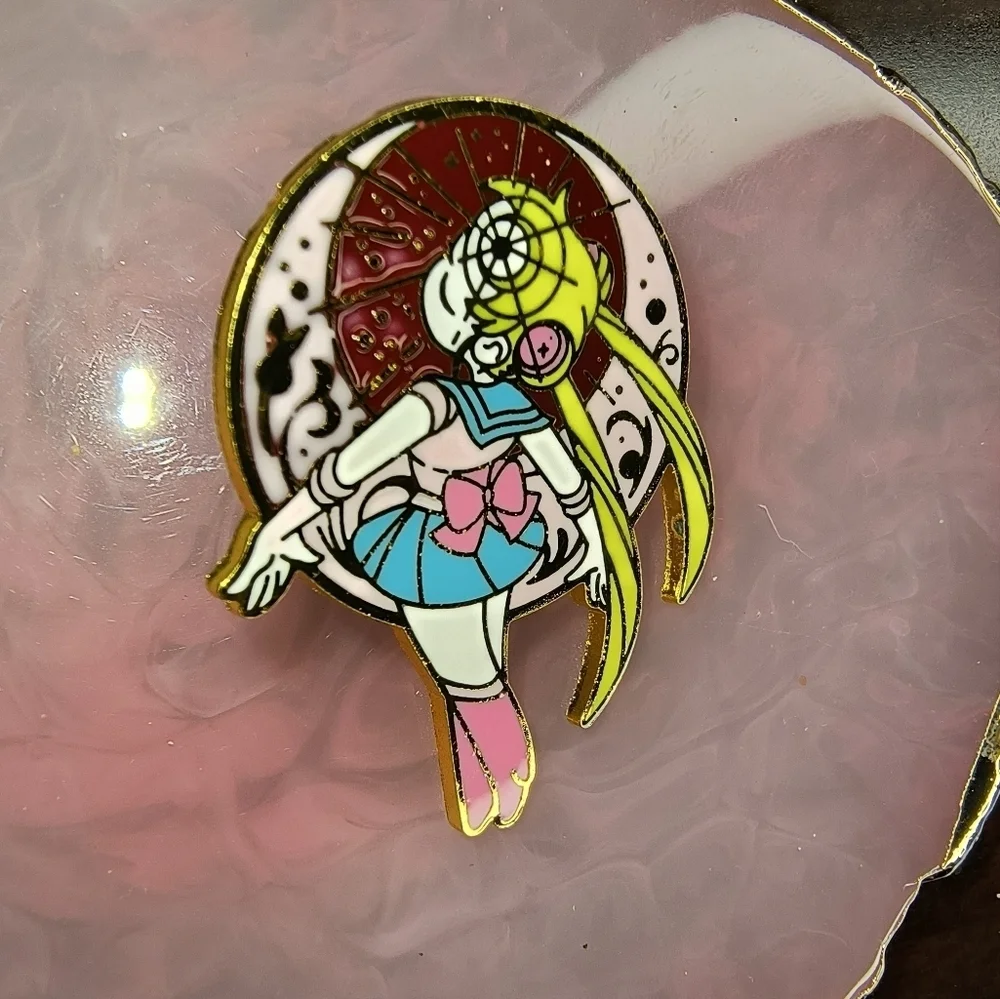 Women’s Jewelry Pretty Magical Sailor Moon Enamel Pin Anime Manga Series